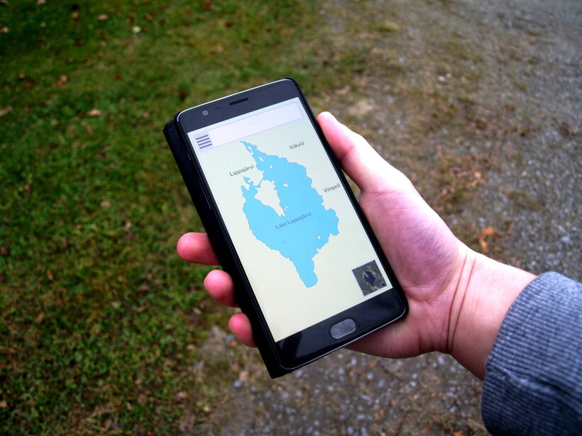 Map search results showing apartment communities